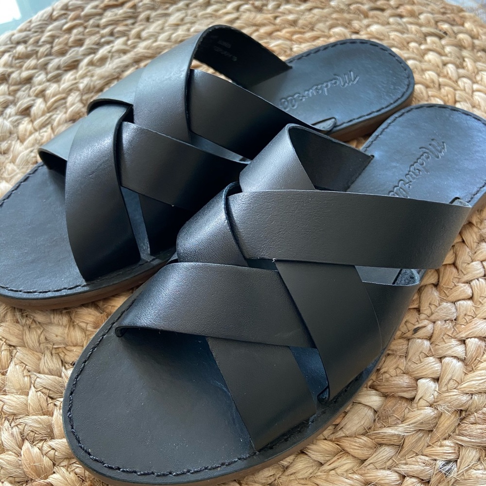 Madewell The Boardwalk Woven Slide